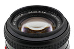Minolta 50mm f1.4 MD Rokkor