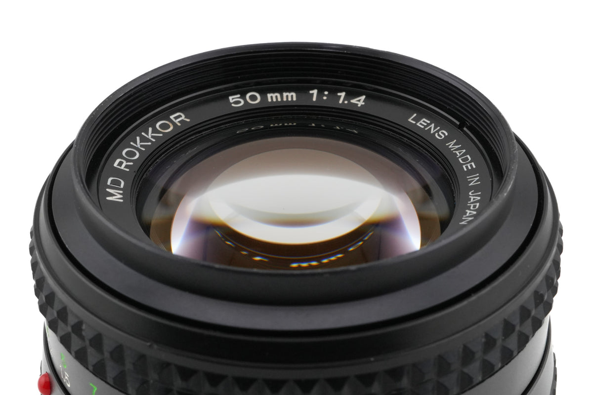 Minolta 50mm f1.4 MD Rokkor