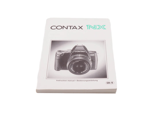 Contax NX Instructions