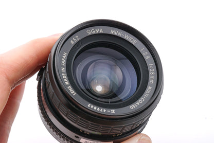 Sigma 28mm f2.8 Mini-Wide Multi-Coated