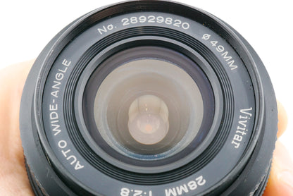 Vivitar 28mm f2.8 MC Wide Angle