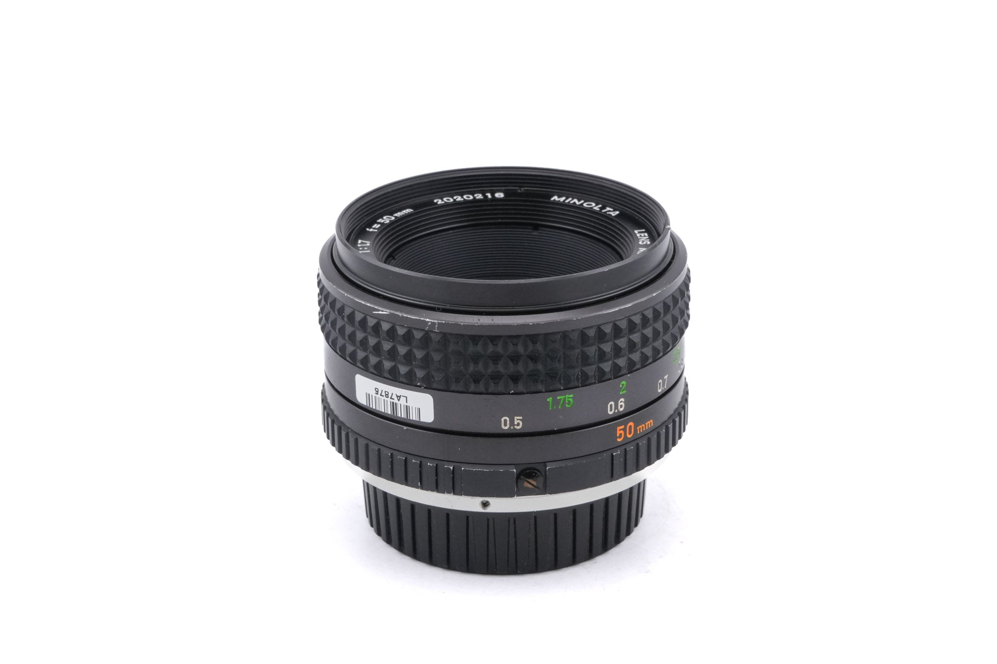 Minolta 50mm f1.7 MC Rokkor-PF