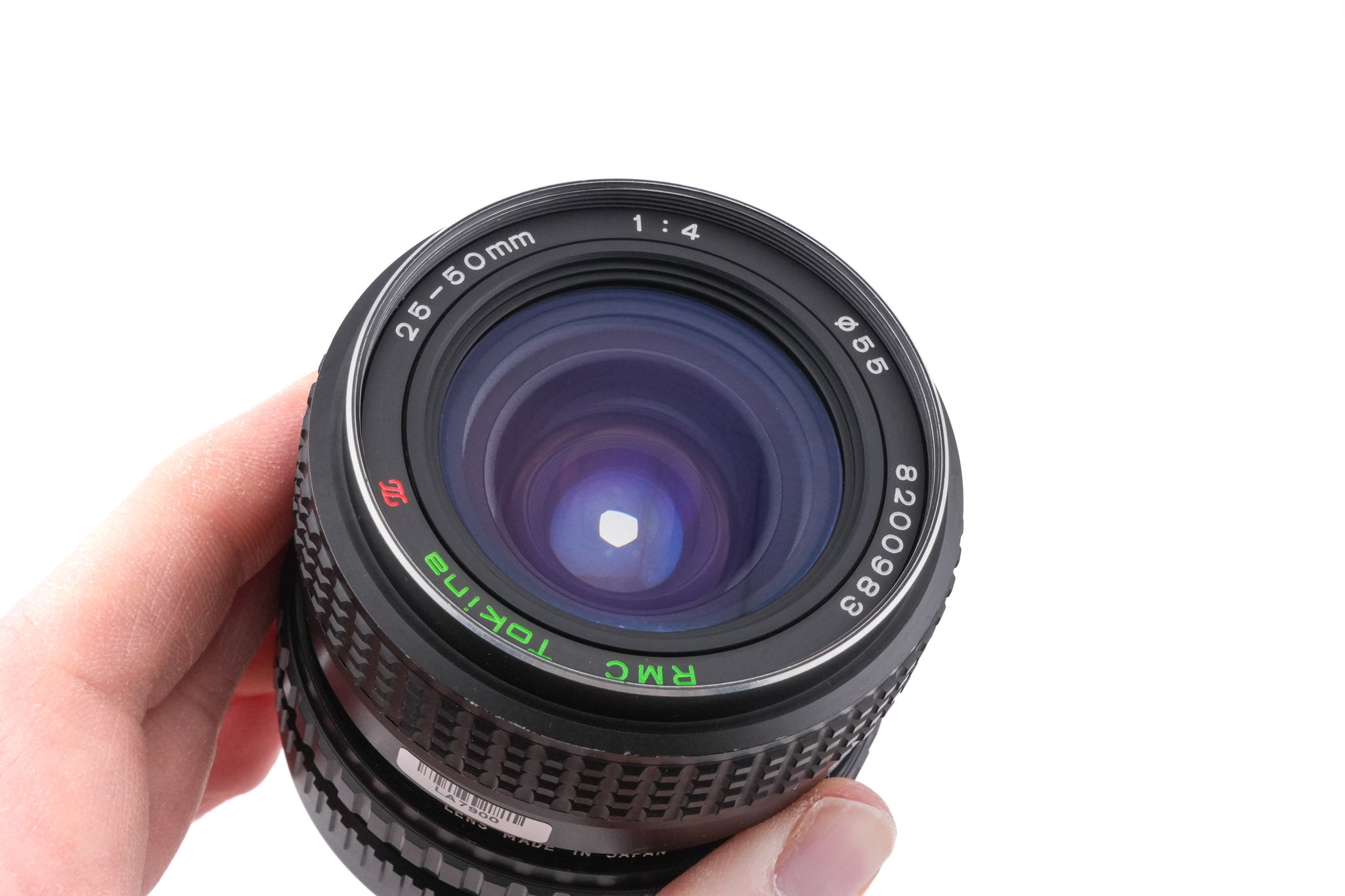 Tokina 25-50mm f4 RMC