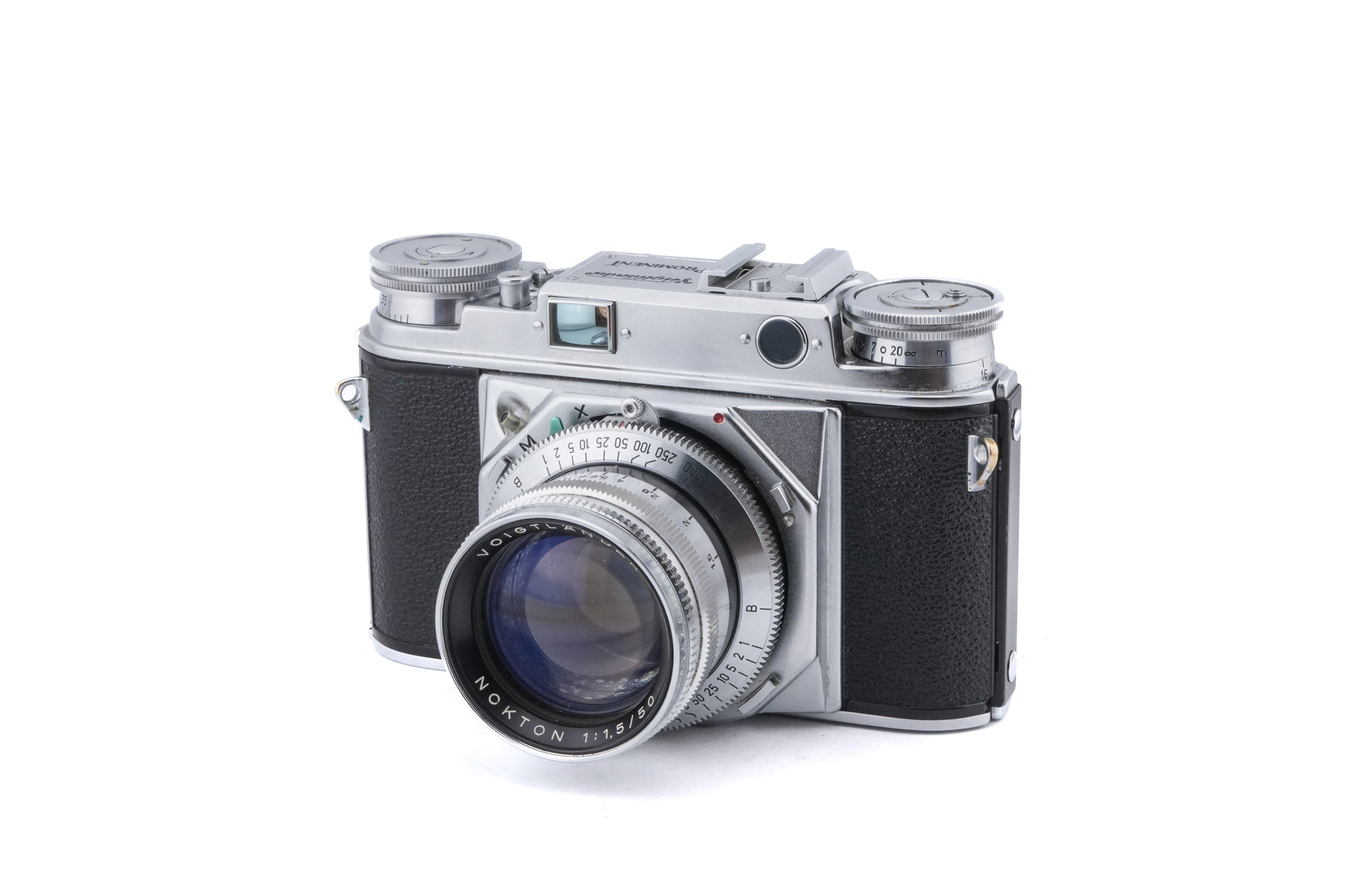 Voigtländer Prominent I + 50mm f1.5 Nokton