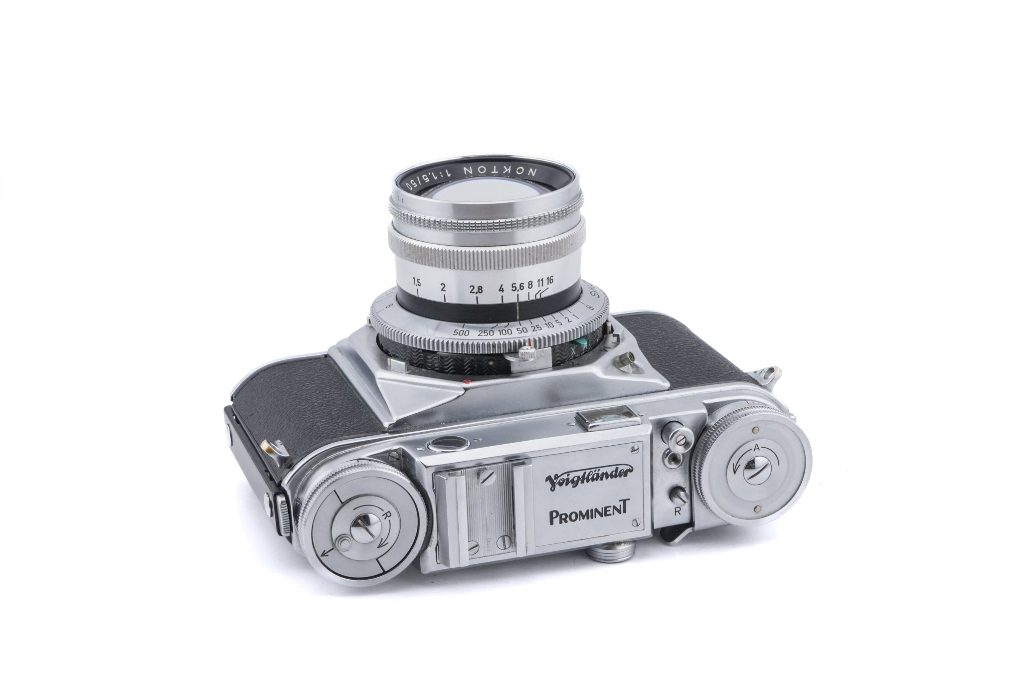 Voigtländer Prominent I + 50mm f1.5 Nokton
