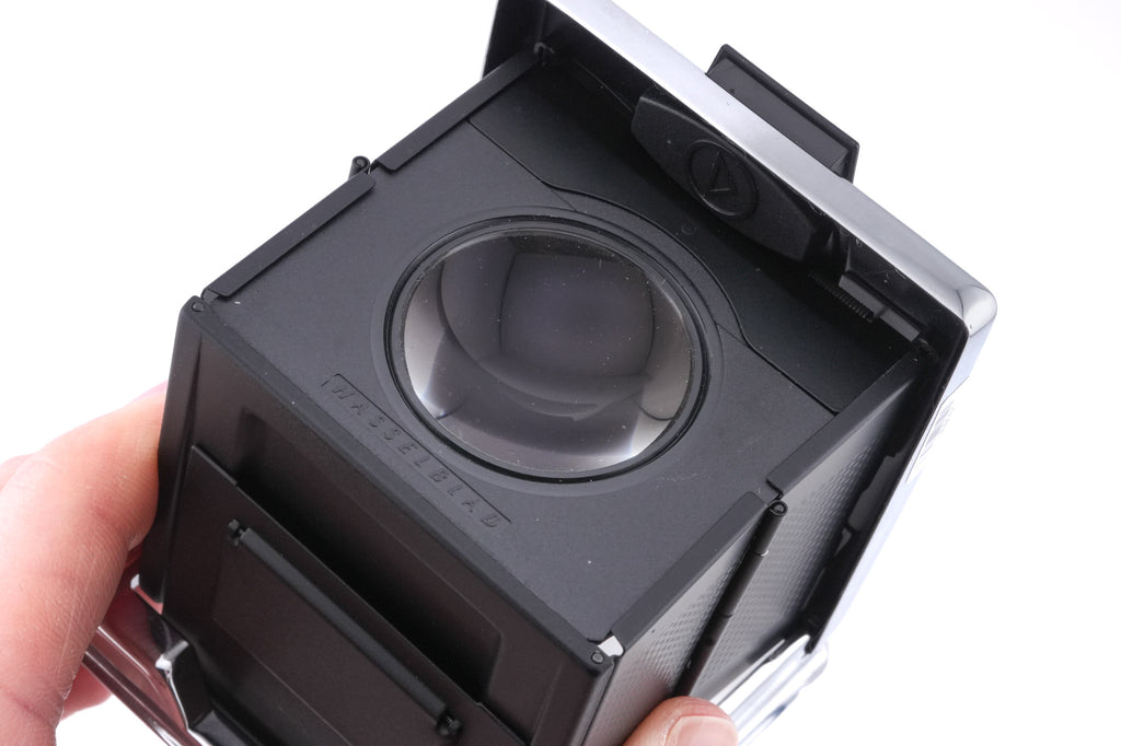 Hasselblad 503CW (Silver, 10243) + Waist Level Finder (New / Chrome, 42315) + Acute Matte D Standard Focusing Screen (42204) + A12N Film Magazine + 80mm f2.8 Planar T* C (New) (20029)