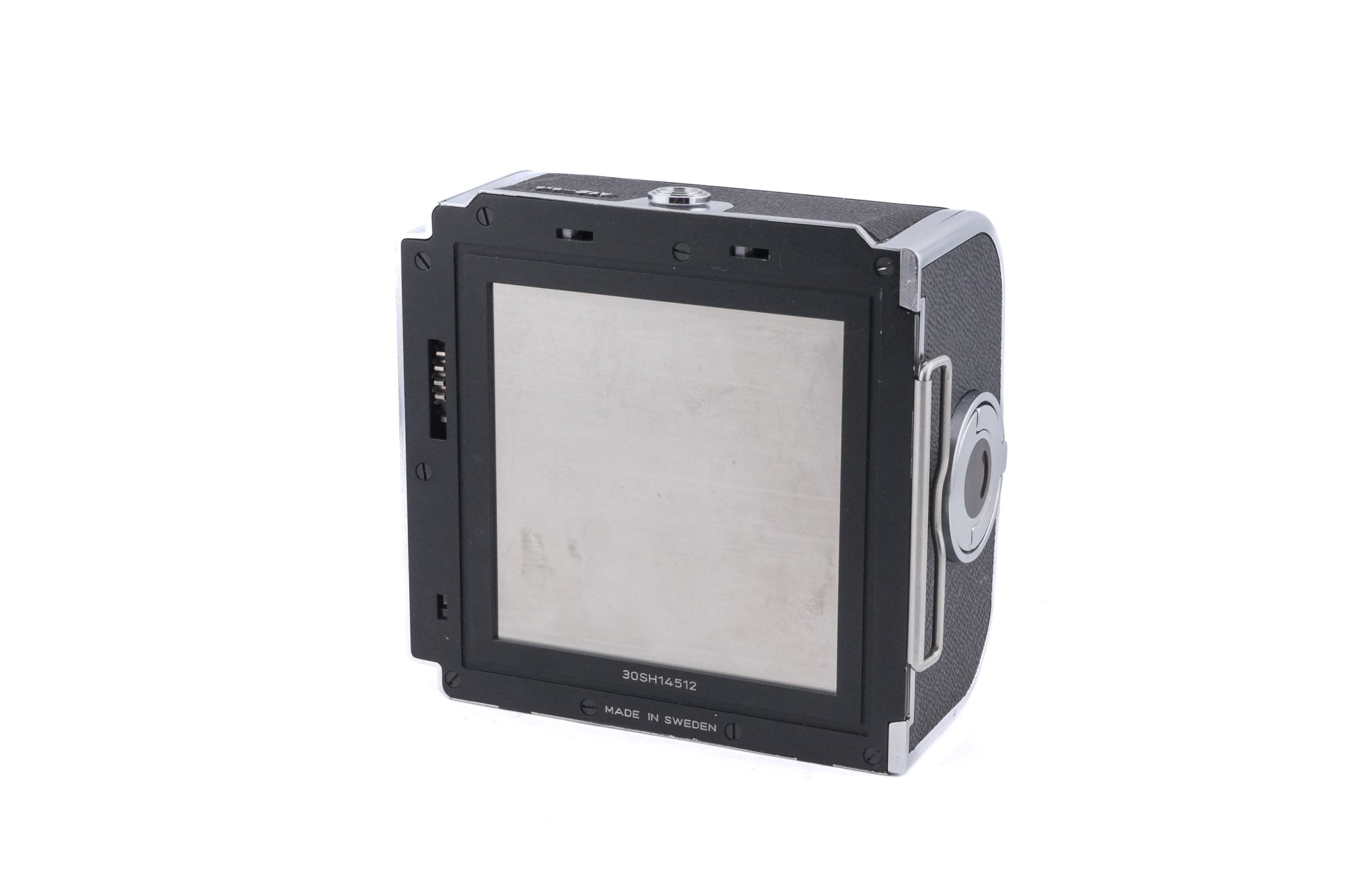 Hasselblad 503CW (Silver, 10243) + Waist Level Finder (New / Chrome, 42315) + Acute Matte D Standard Focusing Screen (42204) + A12N Film Magazine + 80mm f2.8 Planar T* C (New) (20029)