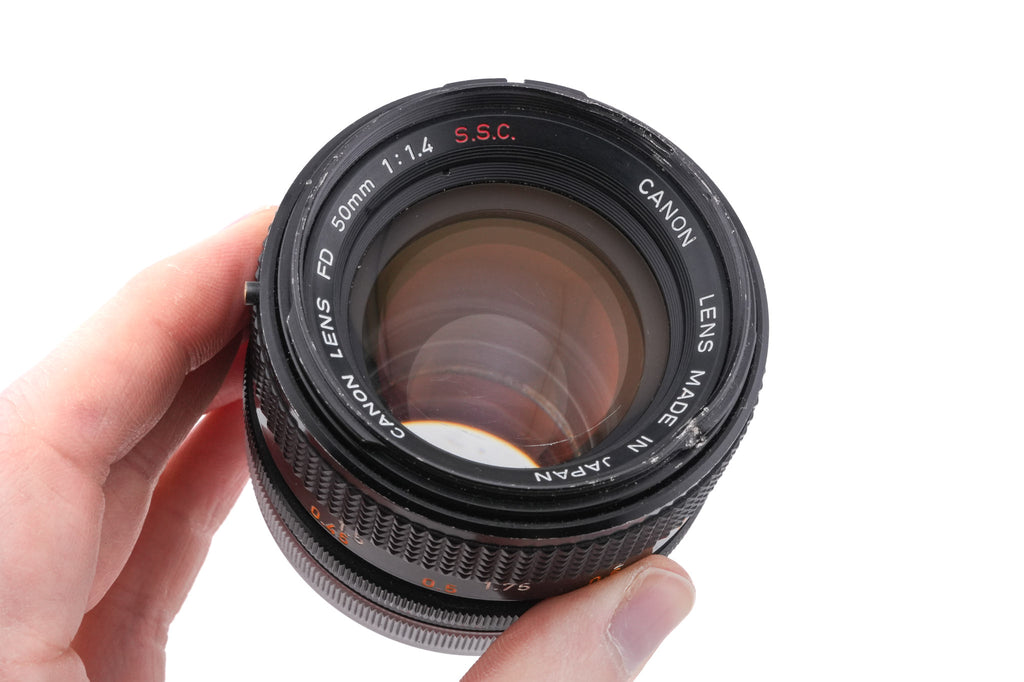 Canon 50mm f1.4 S.S.C.