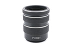 Porst Extension Tube Set