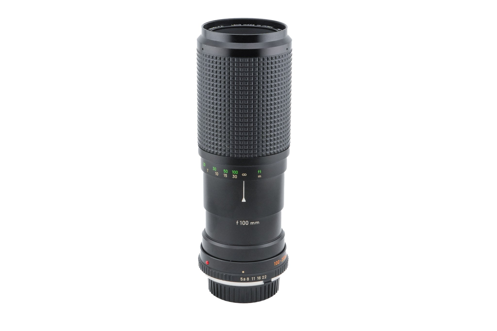 Minolta 100-200mm f5.6 MC Zoom Rokkor - Lens