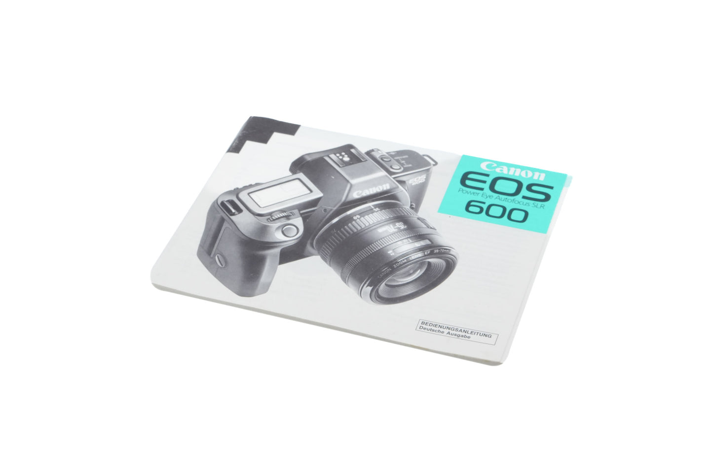 Canon EOS 600 Instructions