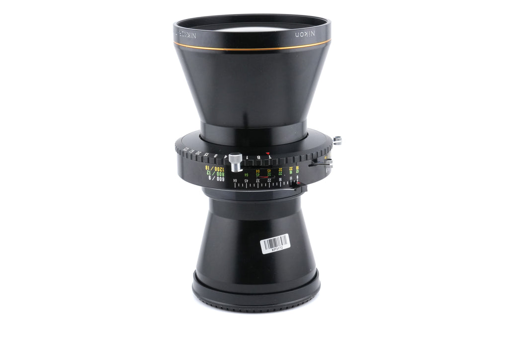 Nikon 600mm f9 Nikkor-T ED (Shutter) + 1200mm f18 Nikkor-T ED Rear Lens