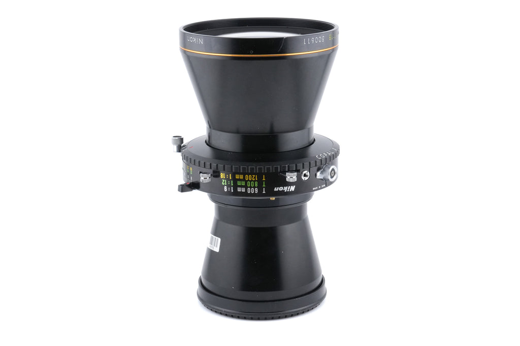 Nikon 600mm f9 Nikkor-T ED (Shutter) + 1200mm f18 Nikkor-T ED Rear Lens