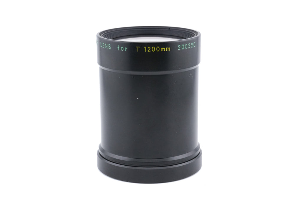 Nikon 600mm f9 Nikkor-T ED (Shutter) + 1200mm f18 Nikkor-T ED Rear Lens