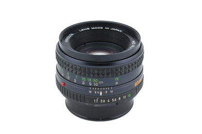 Minolta 50mm f1.7 MD Rokkor