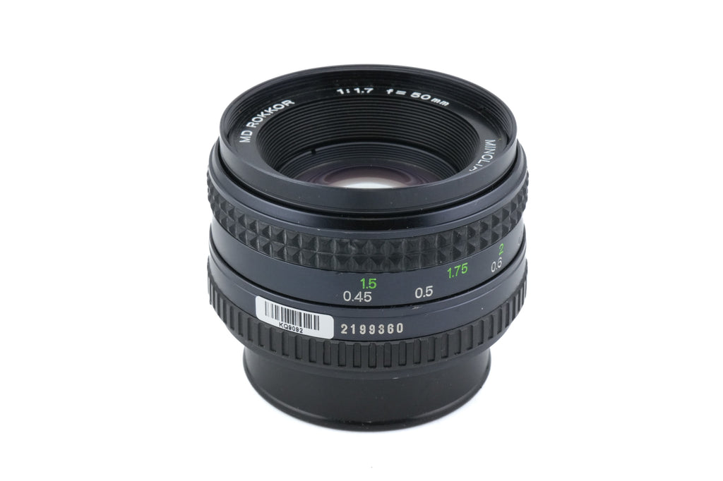 Minolta 50mm f1.7 MD Rokkor