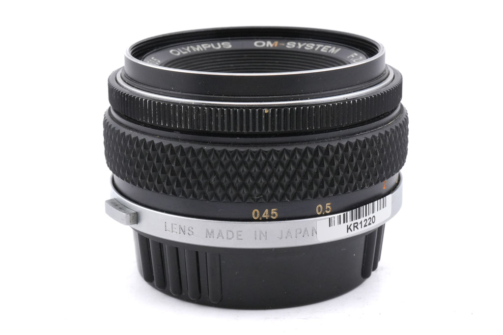 Olympus 50mm f1.8 Zuiko Auto-S