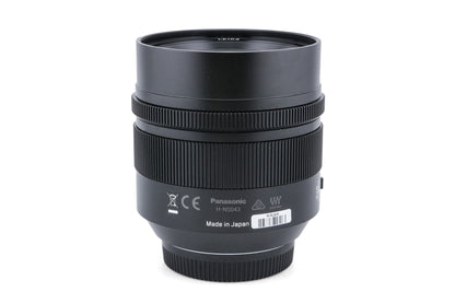 Panasonic 42.5mm f1.2 Leica DG Nocticron ASPH. Power O.I.S. (H-NS043)