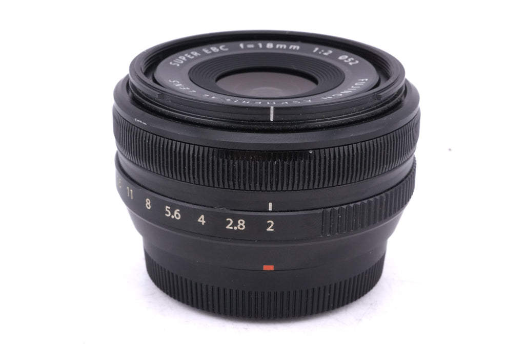Fujifilm 18mm f2 Super EBC Fujinon Aspherical XF R