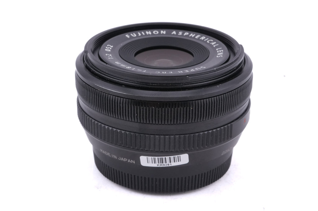 Fujifilm 18mm f2 Super EBC Fujinon Aspherical XF R