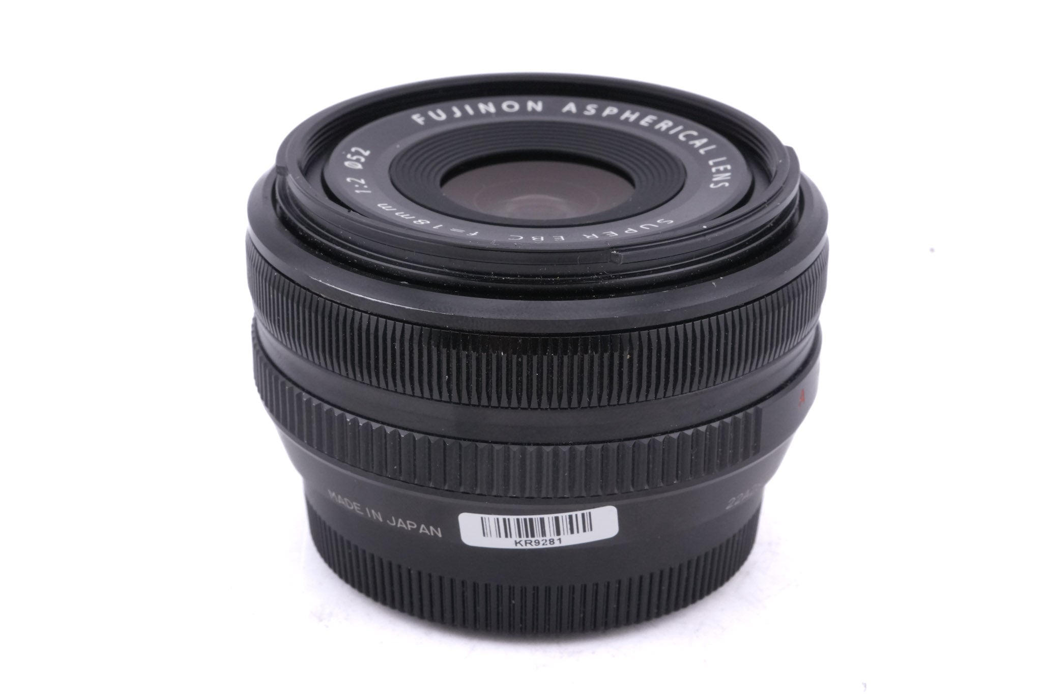 Fujifilm 18mm f2 Super EBC Fujinon Aspherical XF R