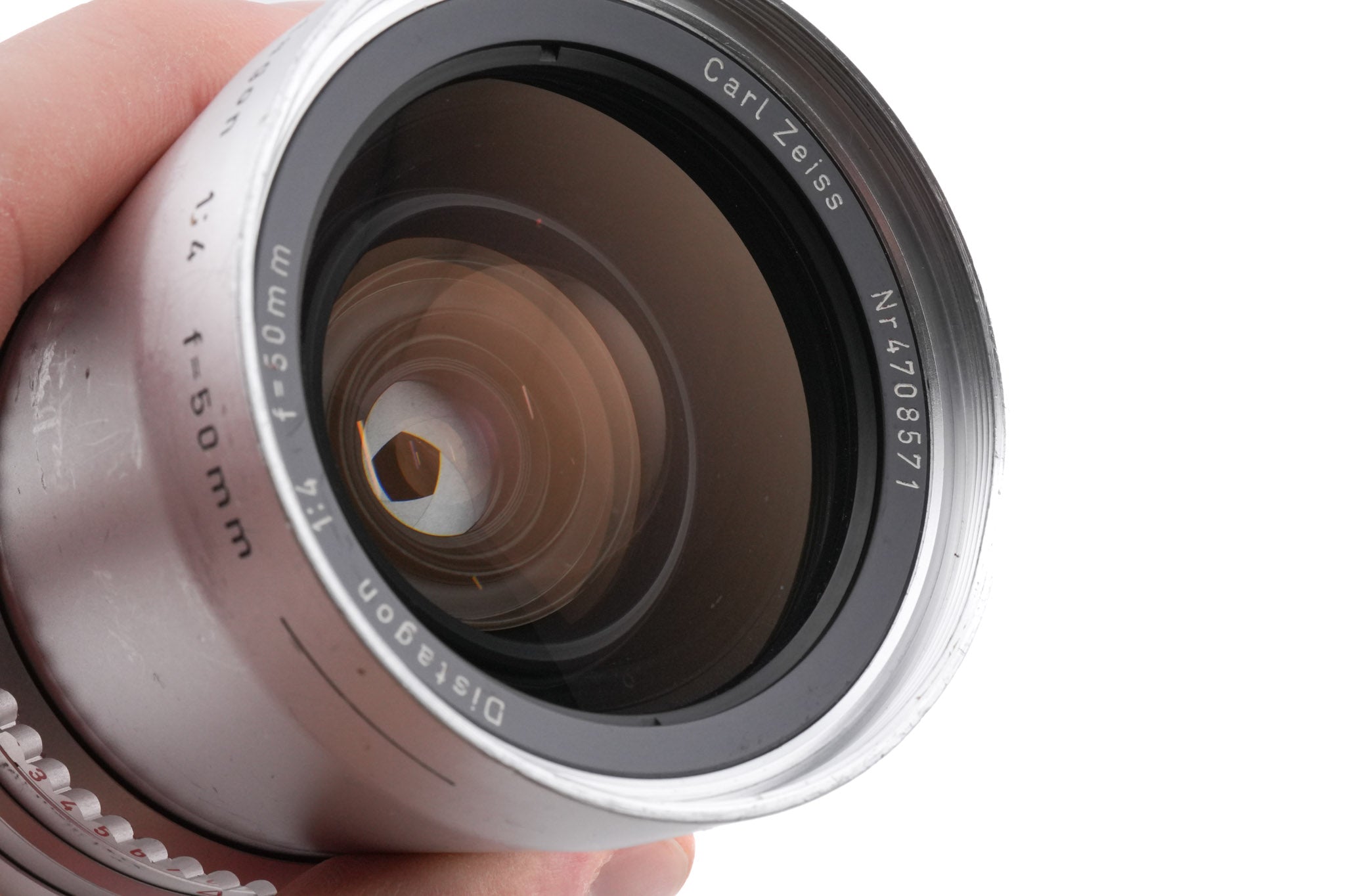 Hasselblad 50mm f4 Distagon C (Silver, OBDOC / 20044)