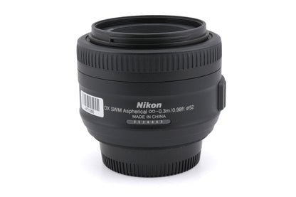 Nikon 35mm f1.8 AF-S Nikkor G
