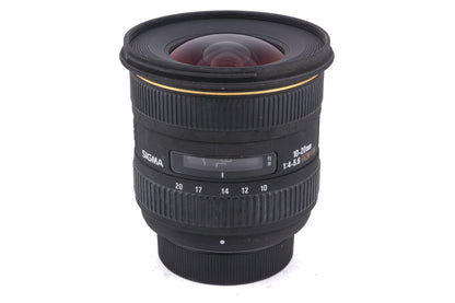 Sigma 10-20mm f4-5.6 EX DC HSM