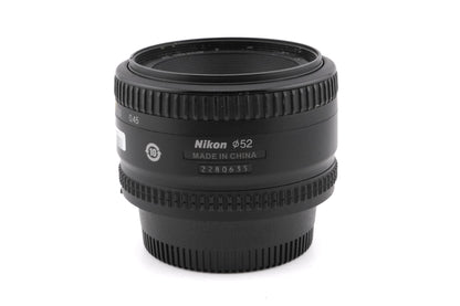 Nikon 50mm f1.8 AF Nikkor D