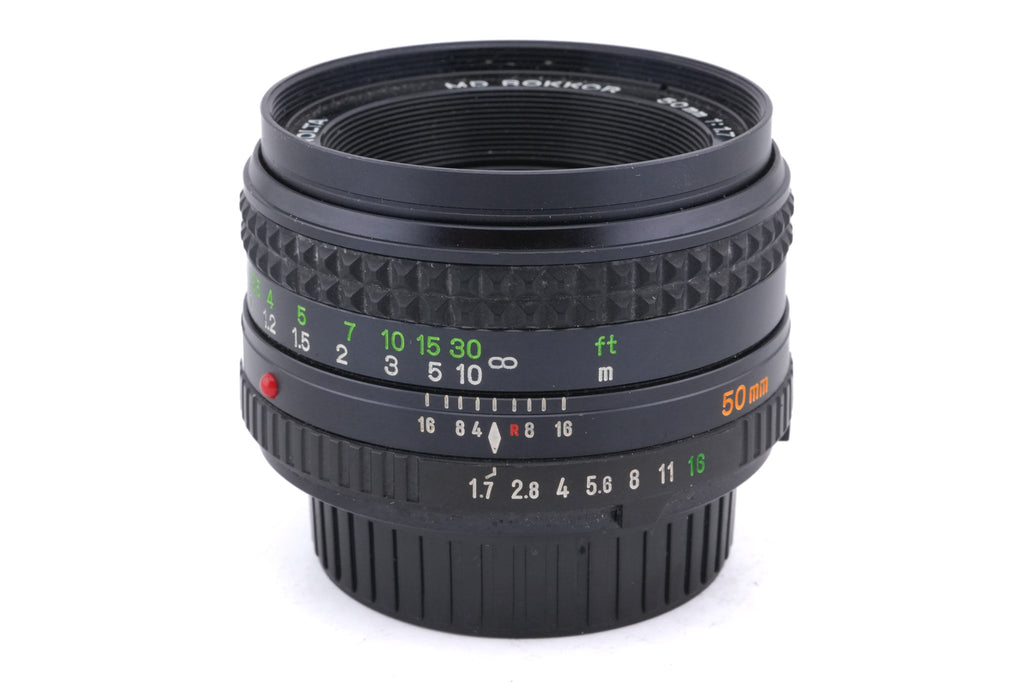 Minolta 50mm f1.7 MD Rokkor