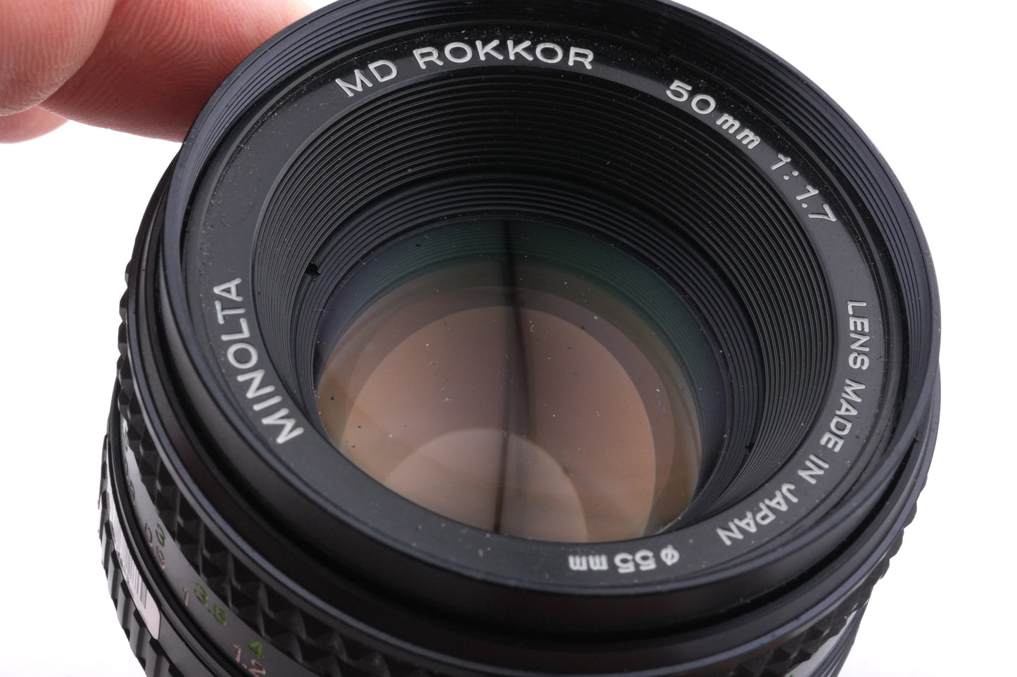Minolta 50mm f1.7 MD Rokkor