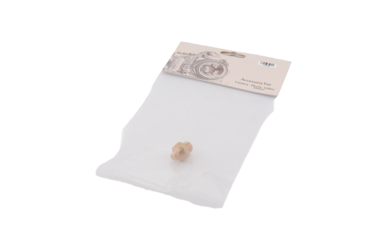 StudioKing MC-1060 1/8" - 3/8" Male Spigot Adapter