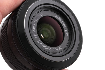 Samsung NX1000 + 20-50mm f3.5-5.6 II ED i-Function