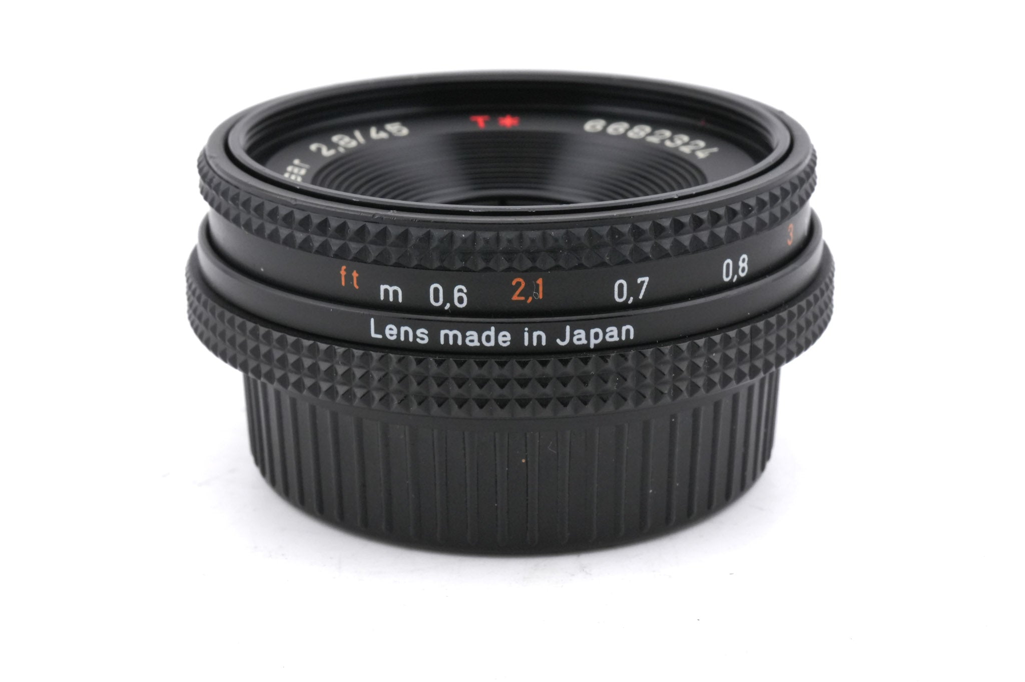 Carl Zeiss 45mm f2.8 Tessar T* (MM)