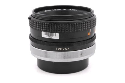 Canon 50mm f1.8 S.C.