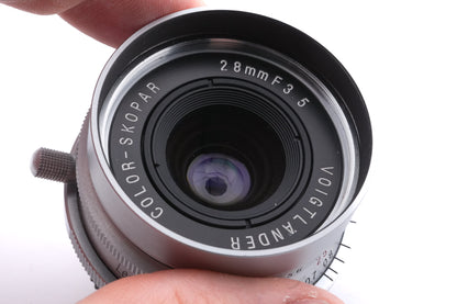 Voigtländer 28mm f3.5 Color-Skopar