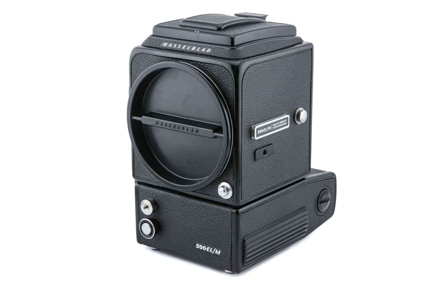 Hasselblad 500EL/M (Black, 10219) + Waist Level Finder (New / Black, 42323)