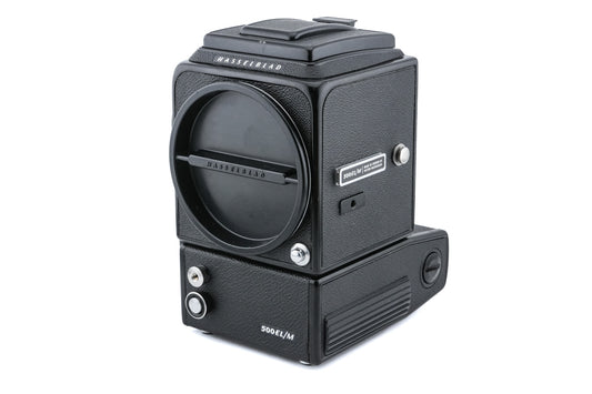Hasselblad 500EL/M (Black, 10219) + Waist Level Finder (New / Black, 42323)