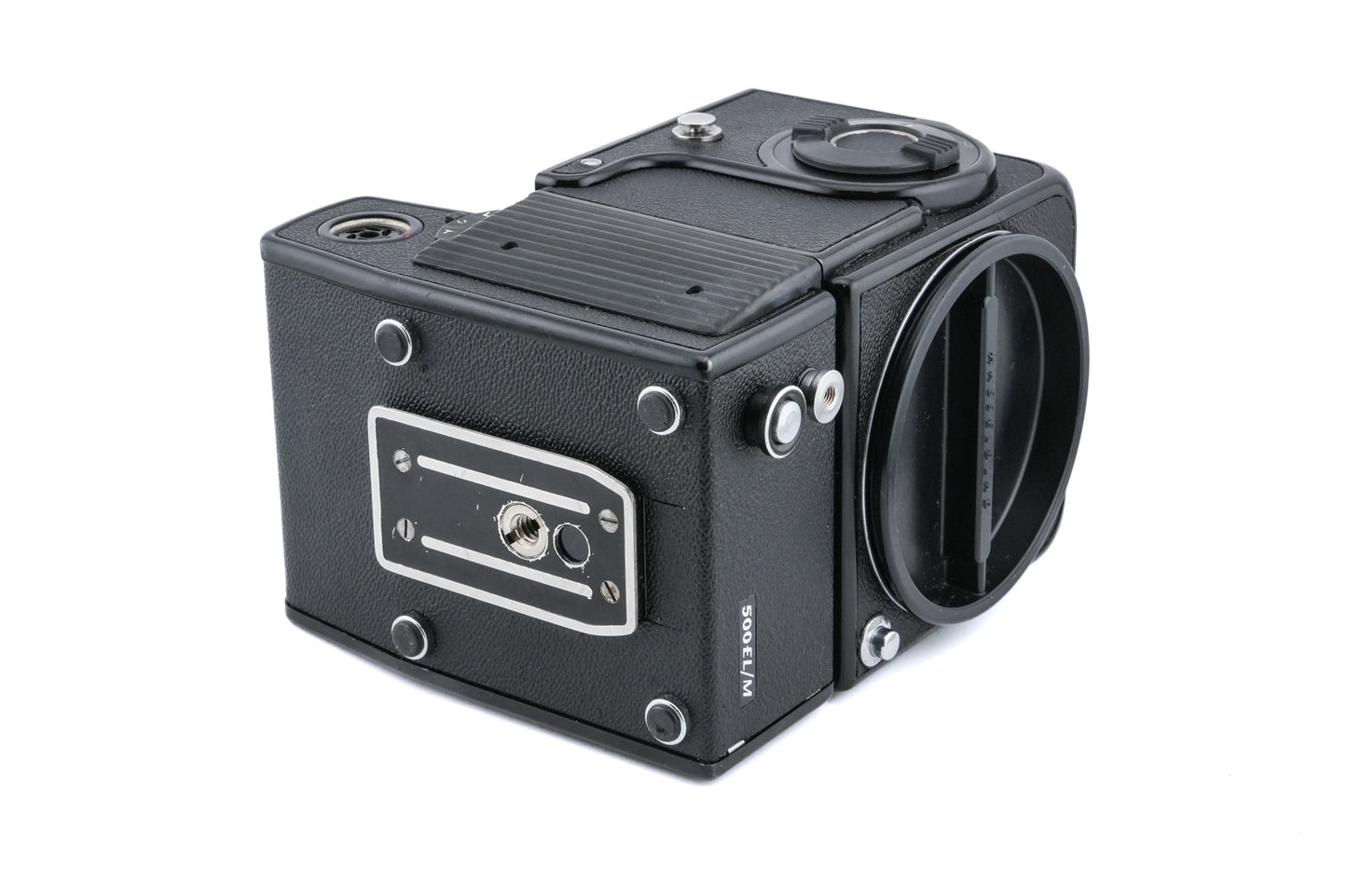 Hasselblad 500EL/M (Black, 10219) + Waist Level Finder (New / Black, 42323)