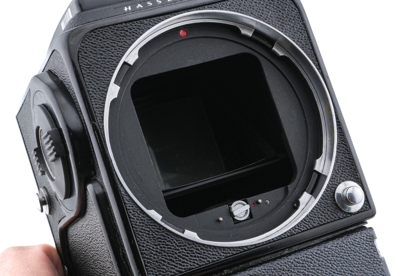 Hasselblad 500EL/M (Black, 10219) + Waist Level Finder (New / Black, 42323)