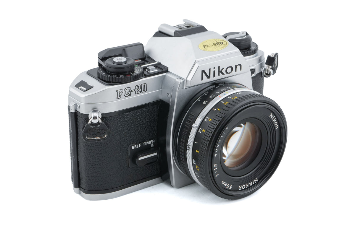 Nikon FG-20 + 50mm f1.8 Series E