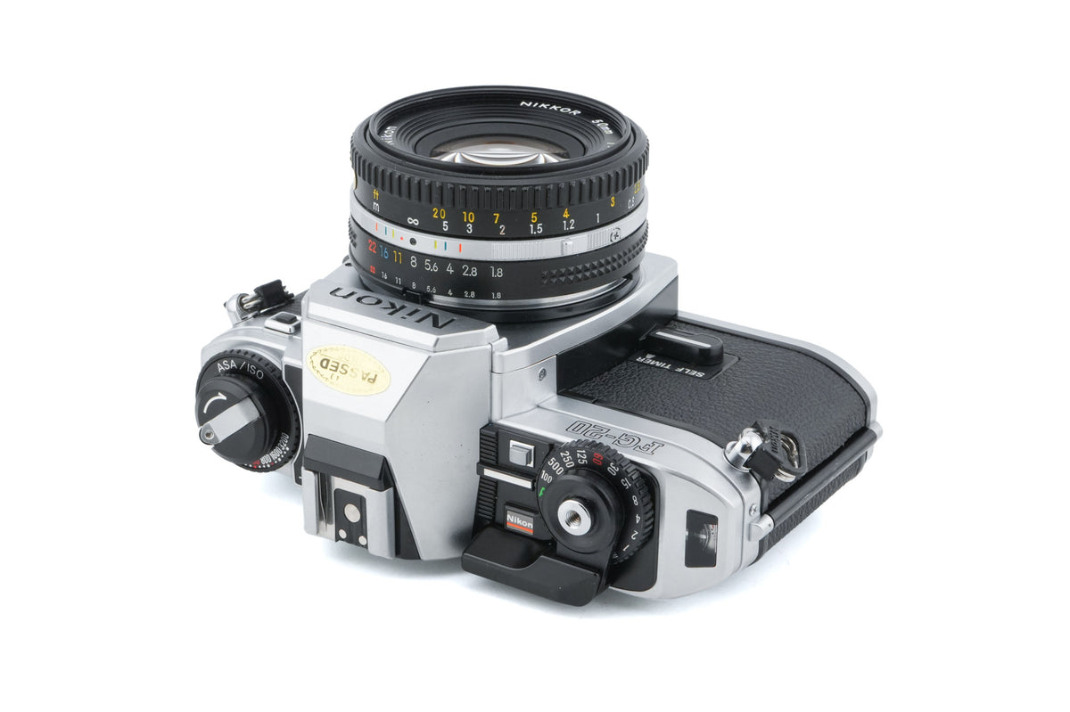 Nikon FG-20 + 50mm f1.8 Series E