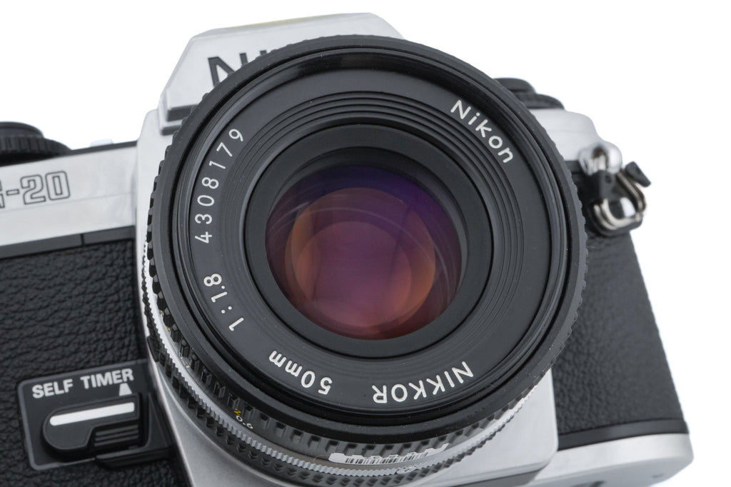 Nikon FG-20 + 50mm f1.8 Series E