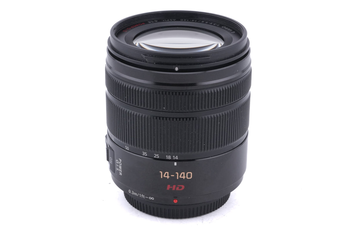 Panasonic 14-140mm f3.5-5.6 Lumix G Vario ASPH. Power O.I.S. (H-FS14140)