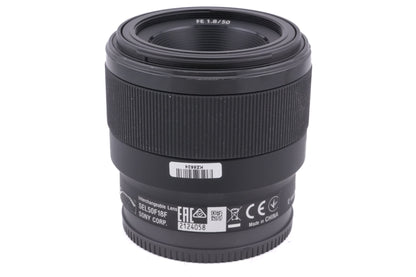 Sony 50mm f1.8 (SEL5018F)