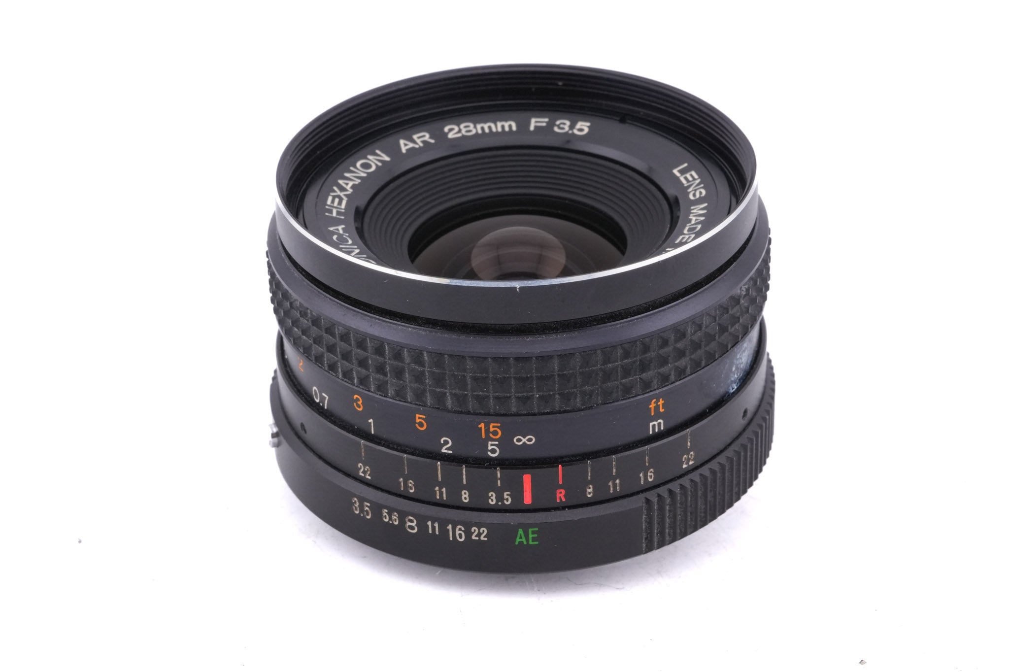 Konica 28mm f3.5 Hexanon AR