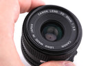Canon 35mm f2.8 FDn