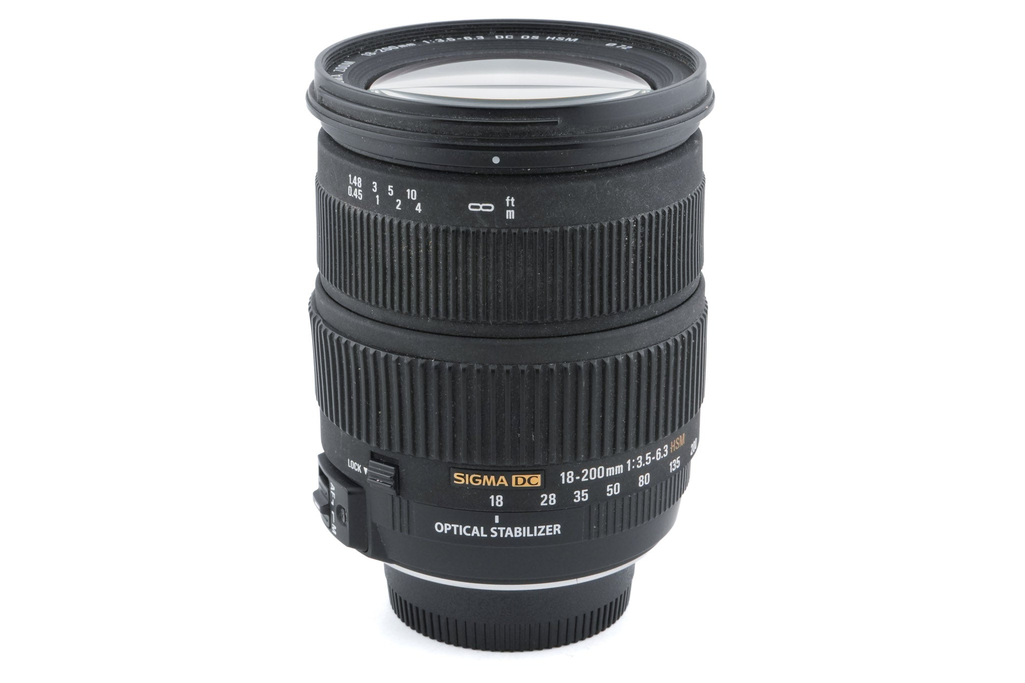 Sigma 18-200mm f3.5-6.3 DC OS HSM