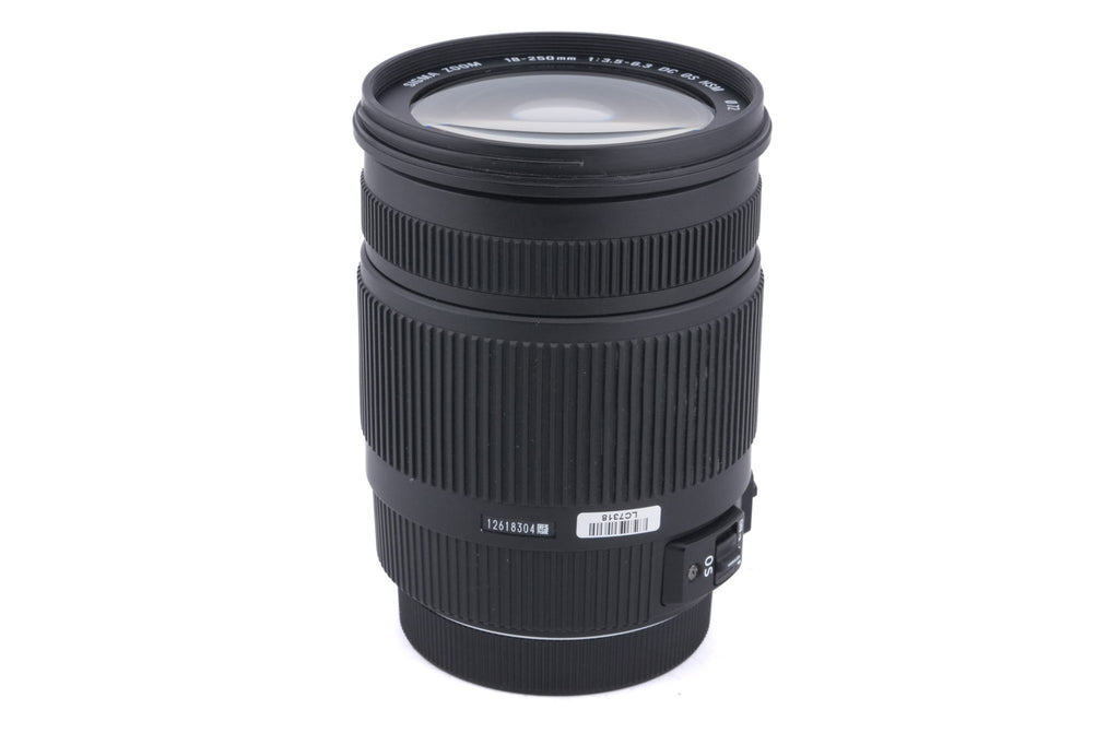 Sigma 18-250mm f3.5-6.3 DC OS HSM