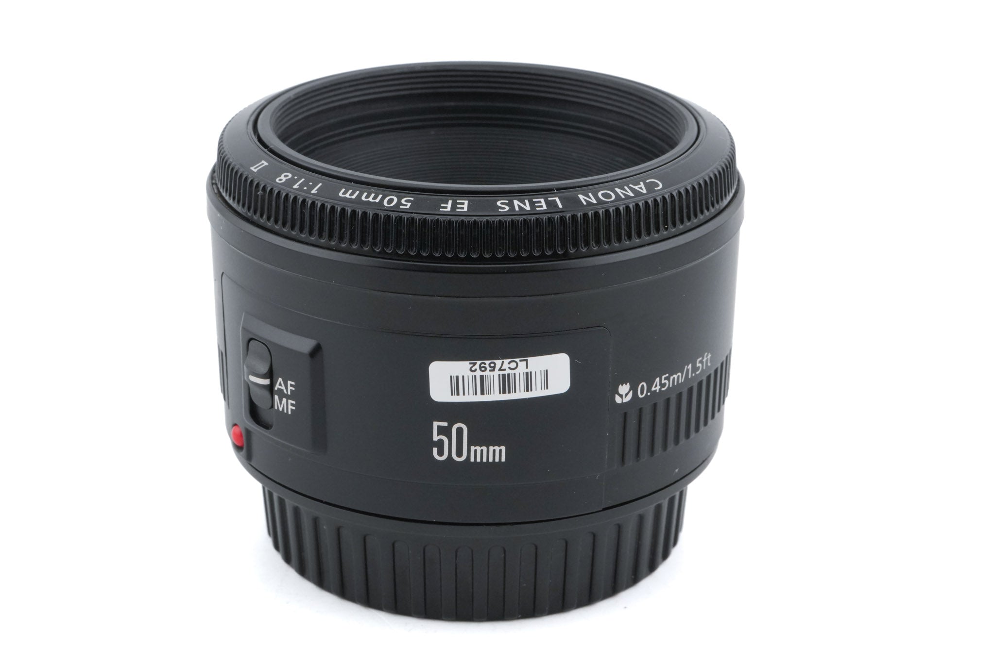 Canon 50mm f1.8 II